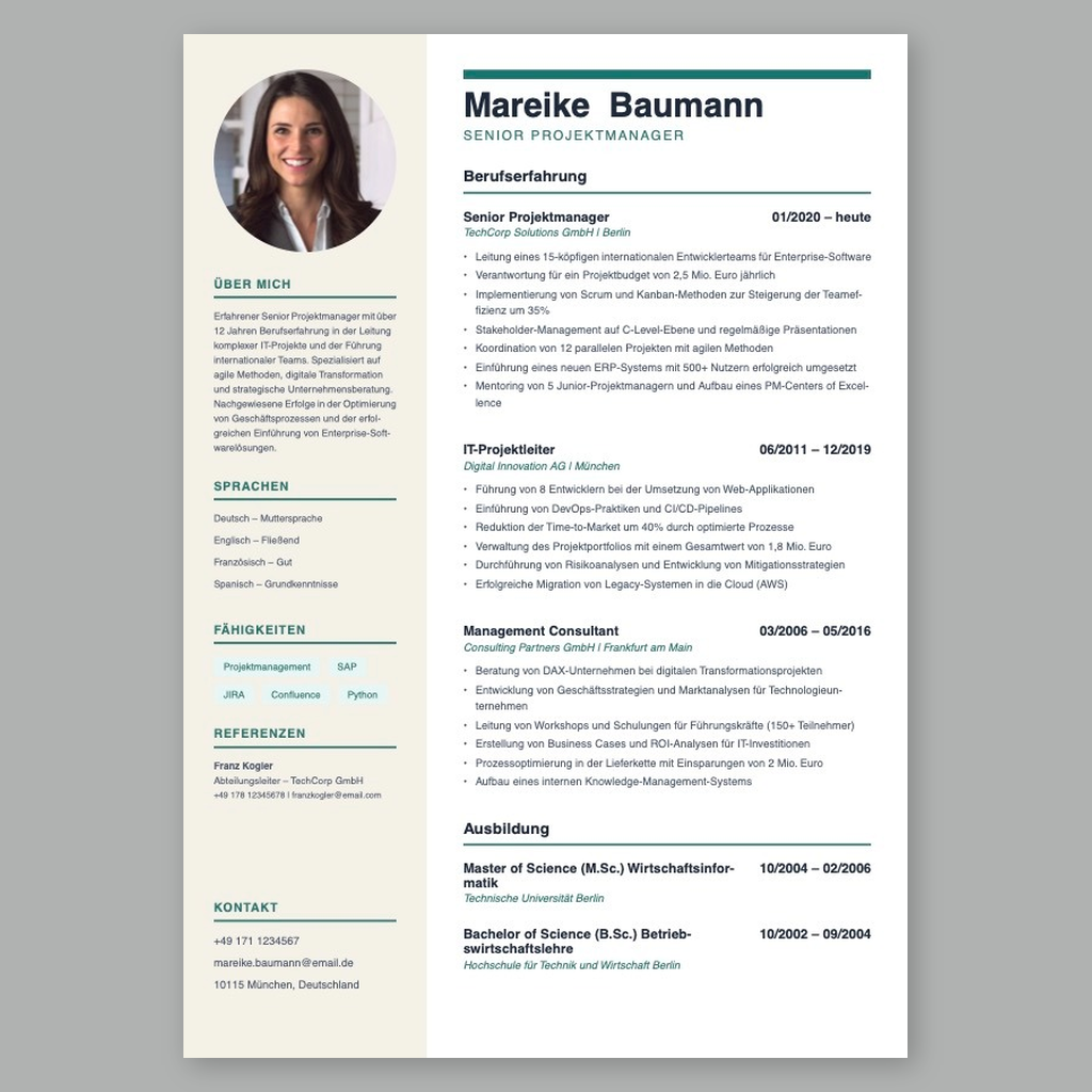 Modern Elegant Vorlage